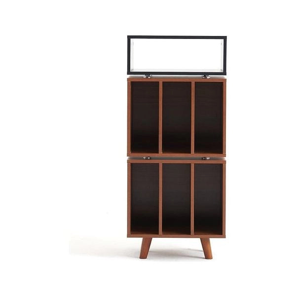 Mobile hi fi norstone norsto110abswn stockholm 1100 black e walnut