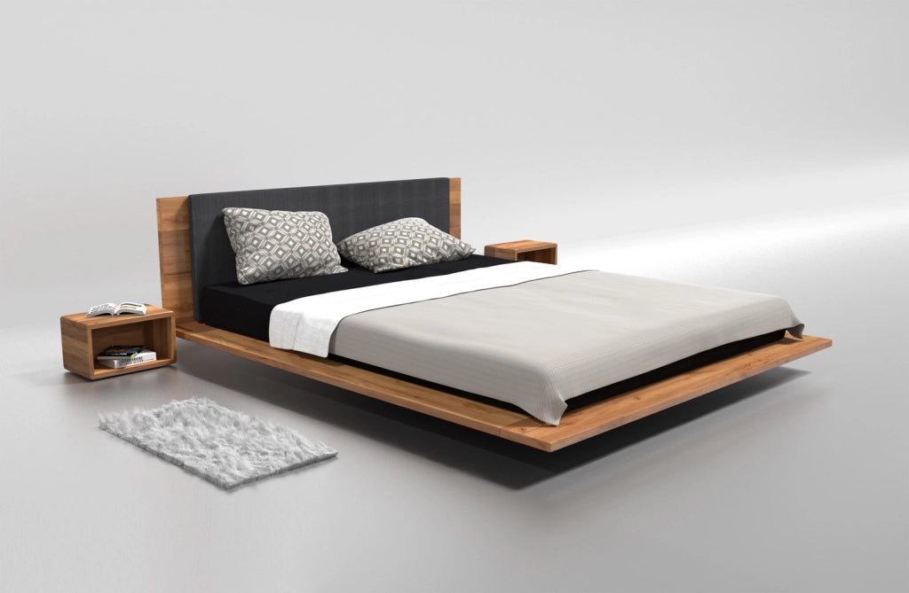 LETTO KUZMA 140x200 ROVERE MASSELLO NATURALE