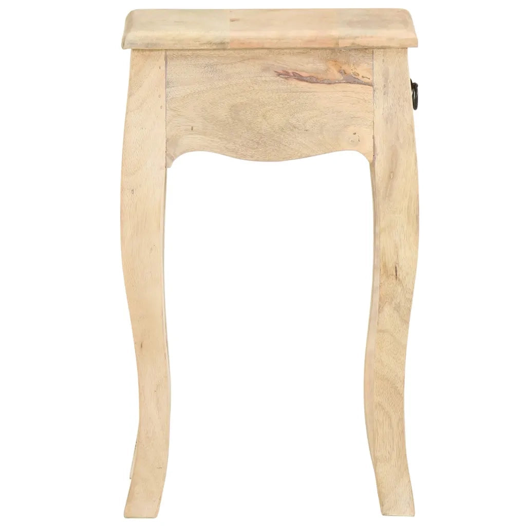 Comodino 28x28x46 cm in Legno Massello di Mango cod mxl 30896