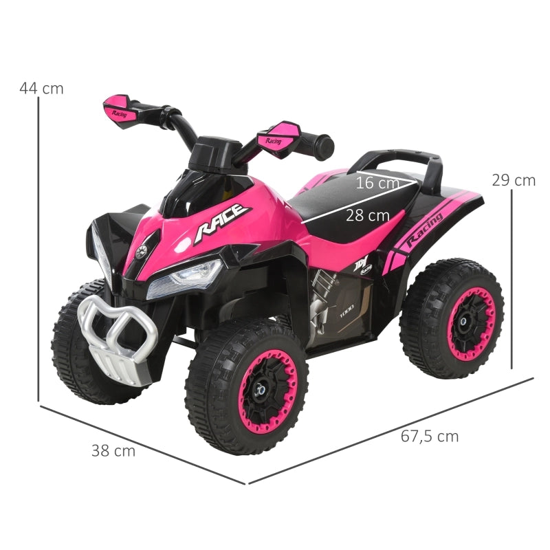 Macchina cavalcabile, giocattolo cavalcabile, veicolo per bambini dai 18 ai 36 mesi, rosa