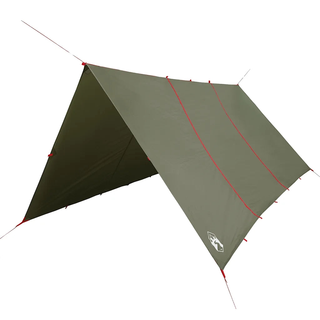 Telone da Campeggio Verde Oliva 451x420 cm Impermeabile 4009603