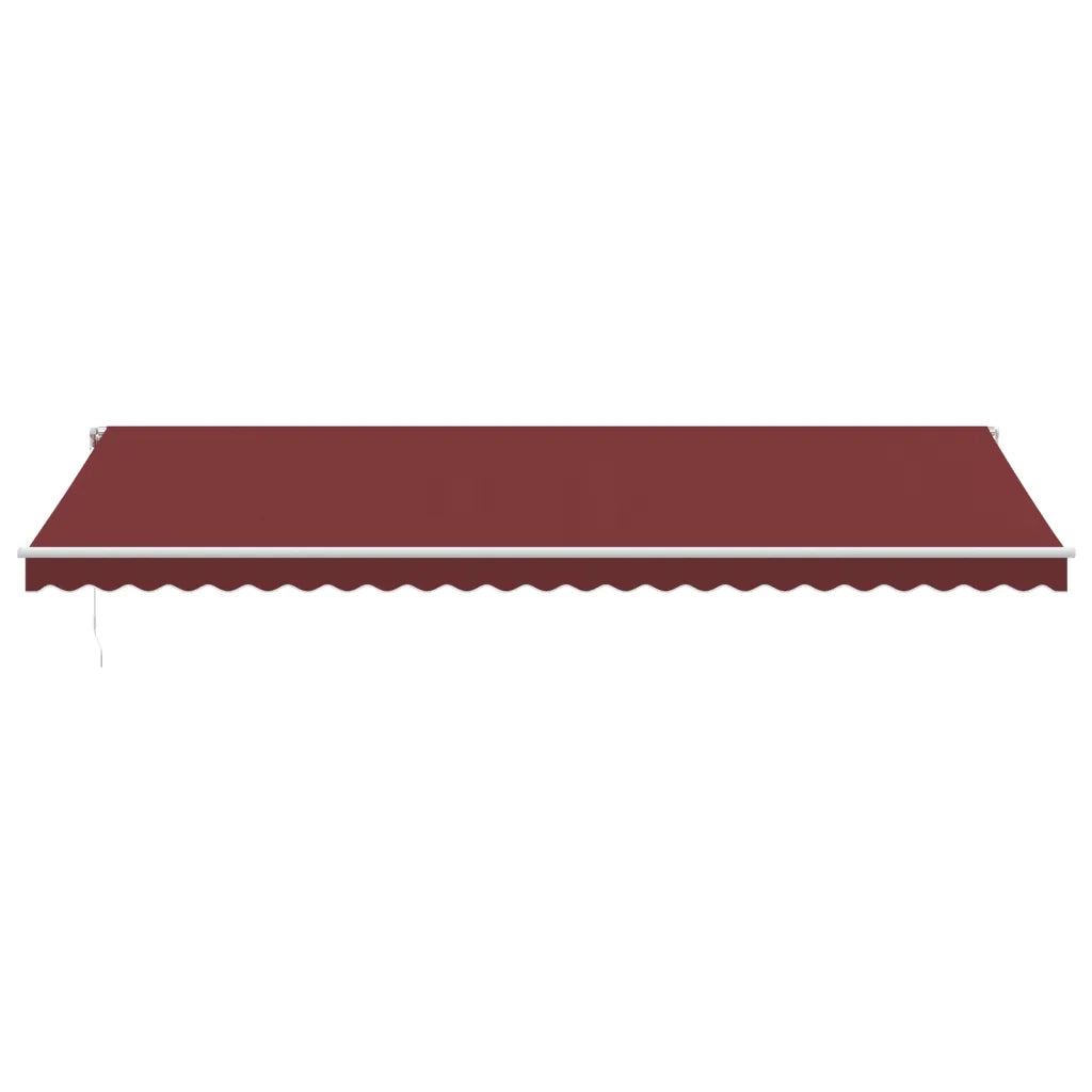 Tenda da Sole Retrattile Automatica Bordò 600x350 cm 3214996