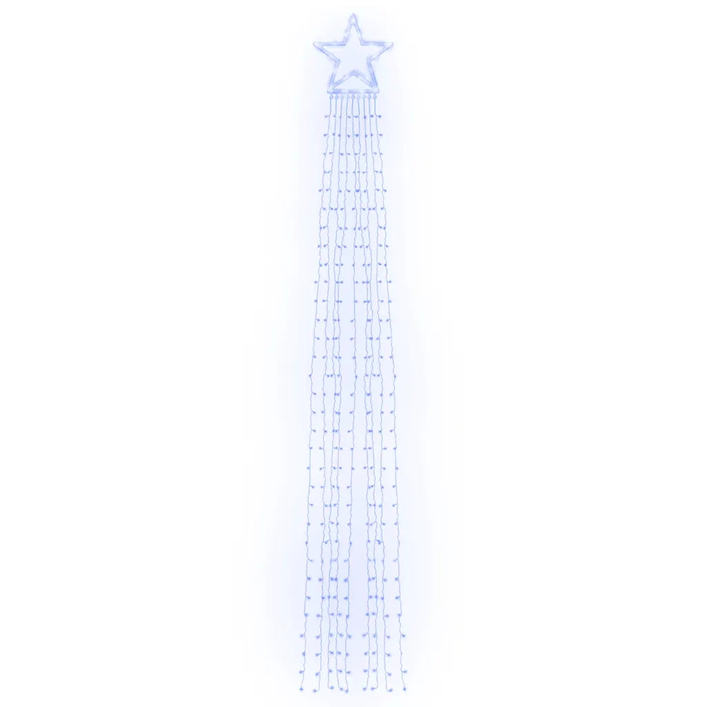 Illuminazione per Albero di Natale 320 LED Blu 375 cm 356925