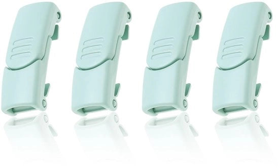 Cinture elastiche antiscivolo - Adatte per bambini/adulti - 2 paia - Regolabili - Chiusura magnetica