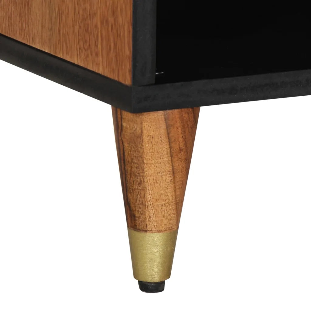 Mobile Porta TV 100x33x46 cm in Legno Massello di Mango 358300