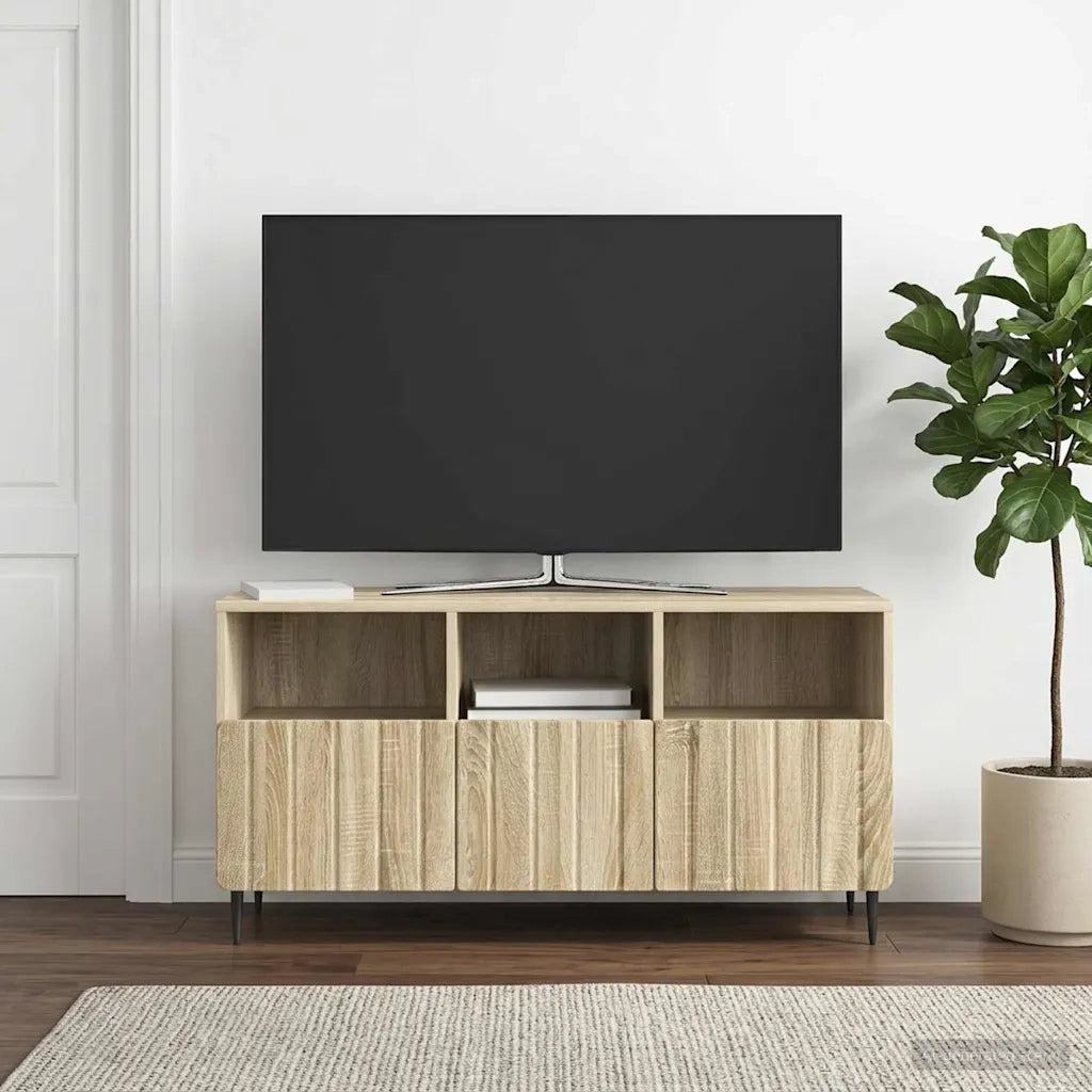 Mobile TV Rovere Sonoma 102 x 34,5 x 50 cm Legno ingegnerizzato 894447