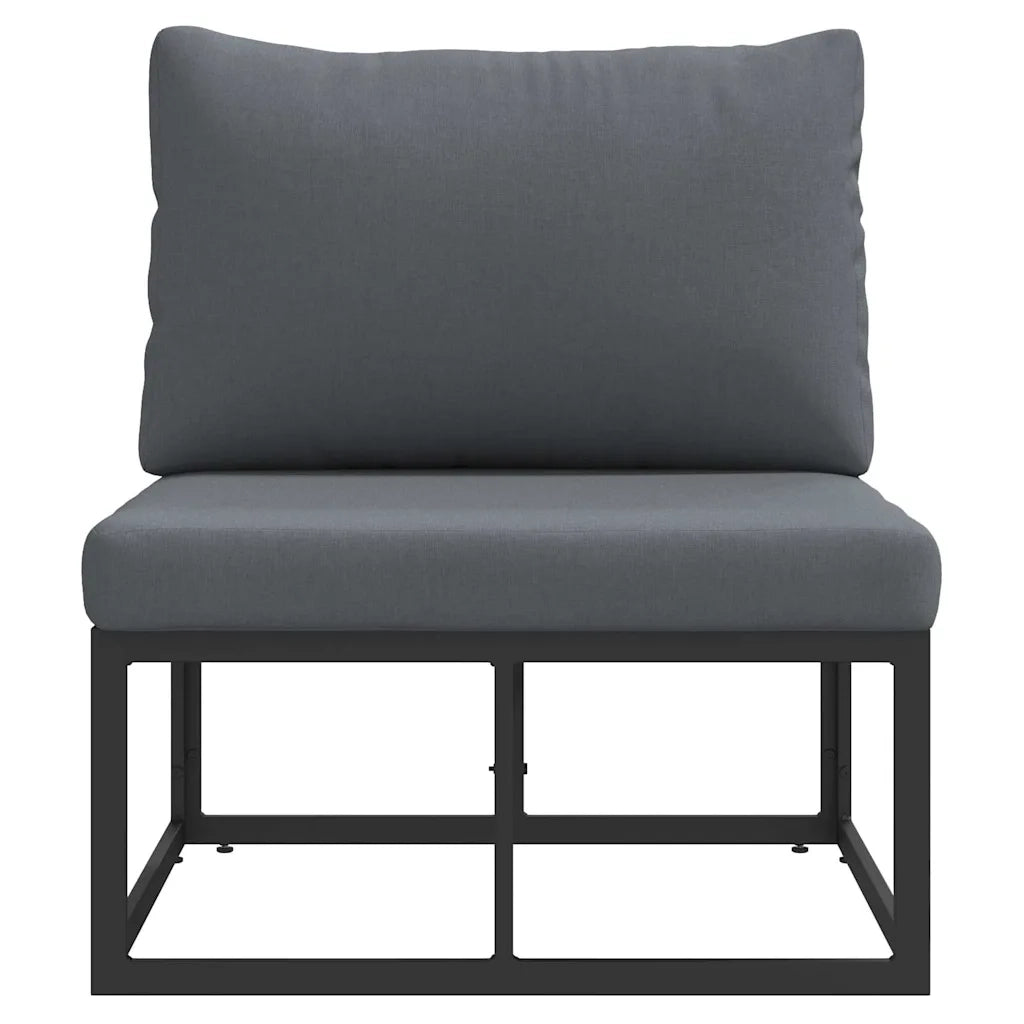 Mobili da Esterno Nero e antracite 70 x 71,5 x 71 cm Metallo CFW6872288