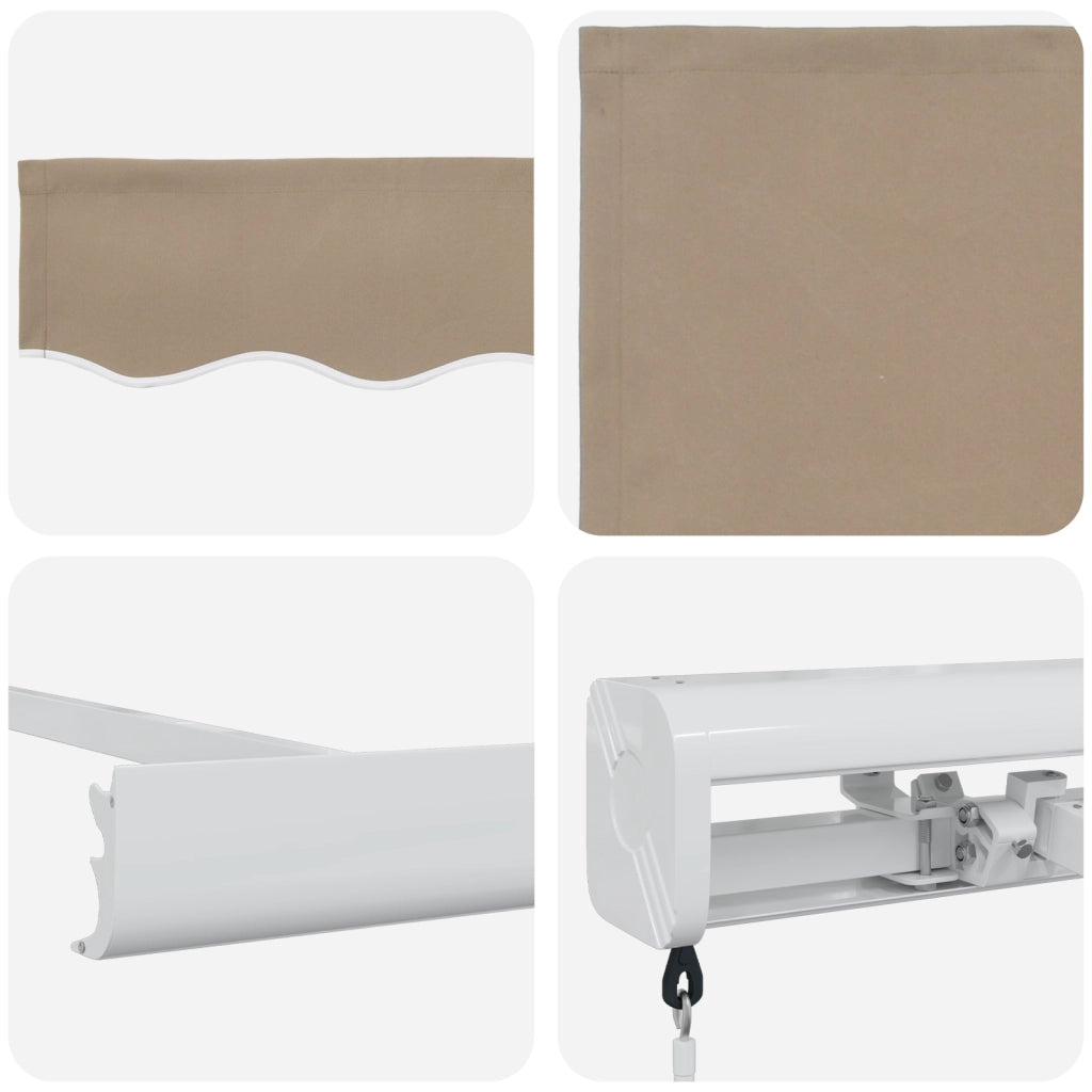 Tenda Retrattile Manuale  Beige 300x250 cm