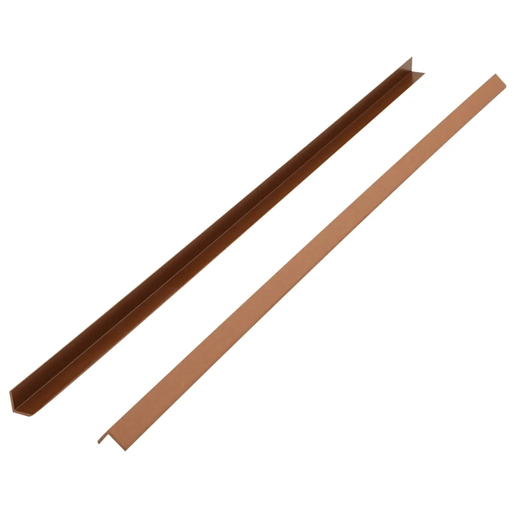 Profili Angolari per Bordi 5 pz in WPC 170cm Marrone Chiaro CFW8451790