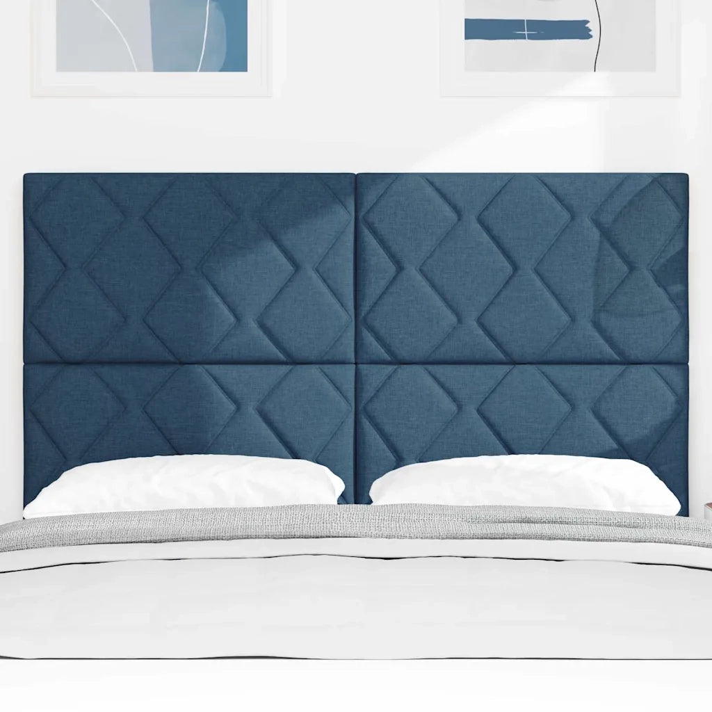 Testiera Blu 160 cm Tessuto 3337931