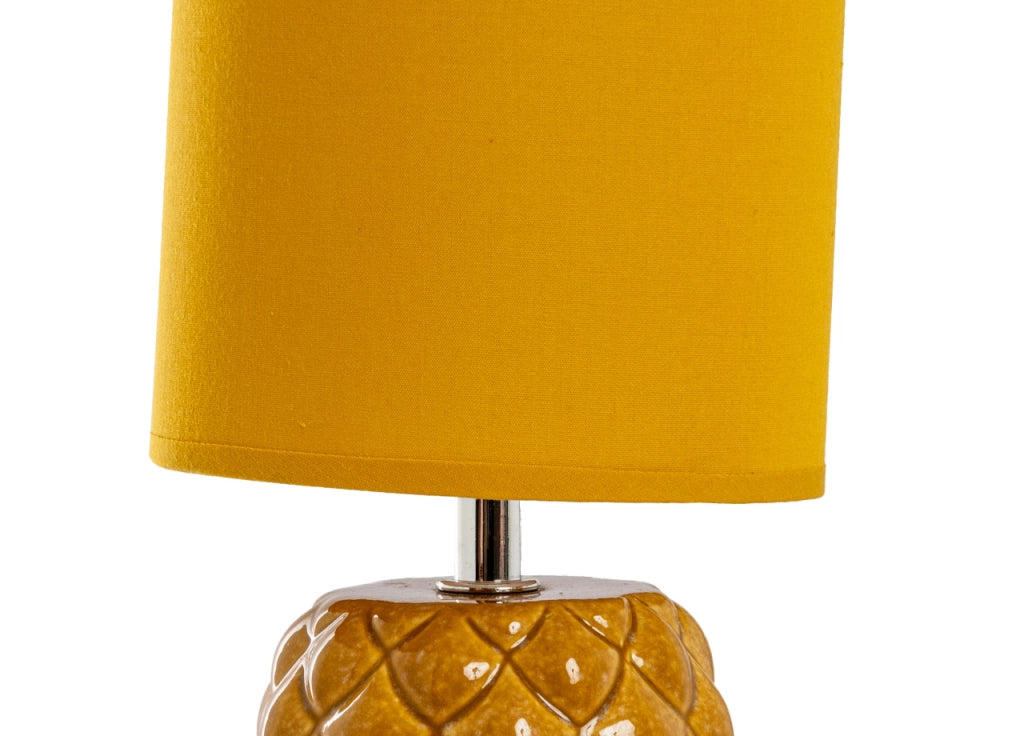 Lampada Da Tavolo Comodino Ricaricabile Accensione On/Off Modello Nasso - Lampada - Giallo