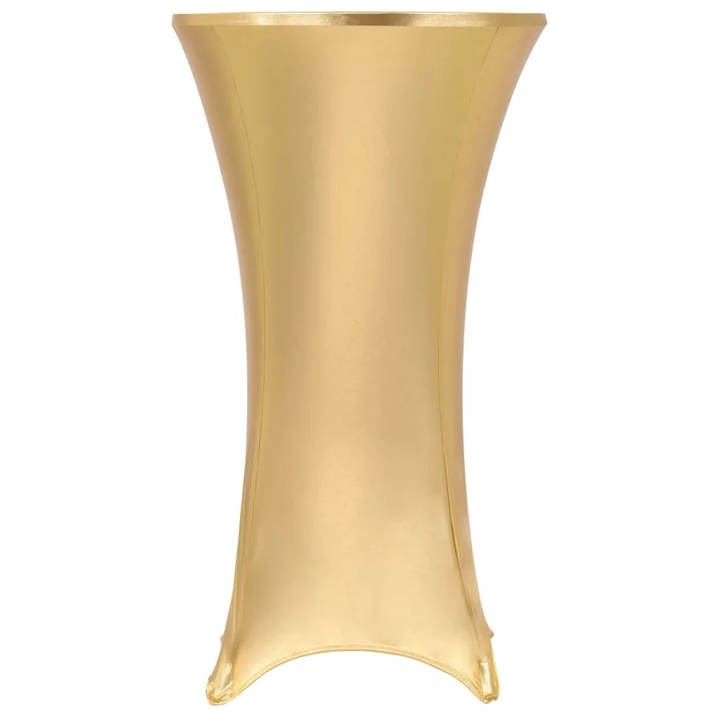 Copertura Elastica per Tavolo 2 pz 80 cm Oro cod mxl 43916