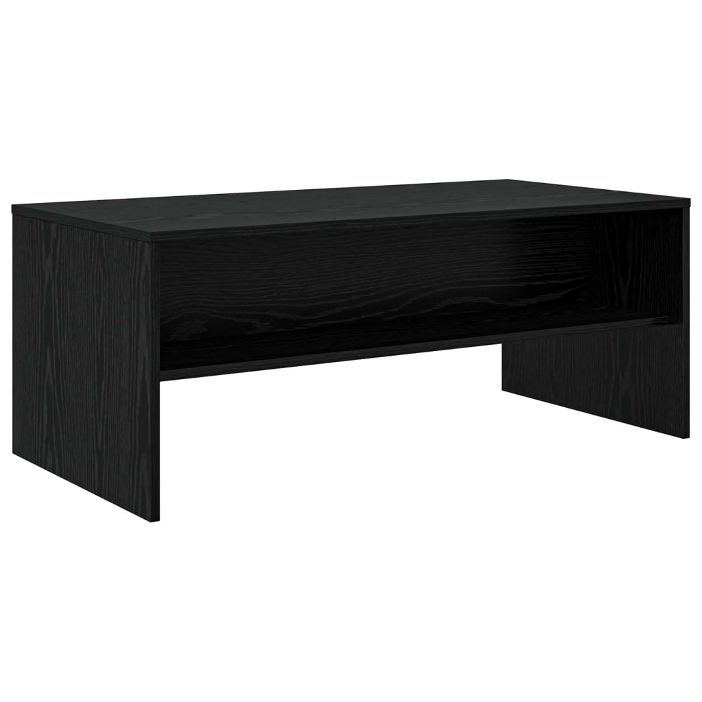 Tavolino da salotto Rovere Nero 100 x 50 x 40 cm