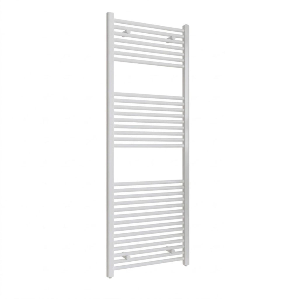 Termoarredo bianco in acciaio scaldasalviette per bagno elegante *** misure h1500xl450xi400 30 tubi, pezzi 1