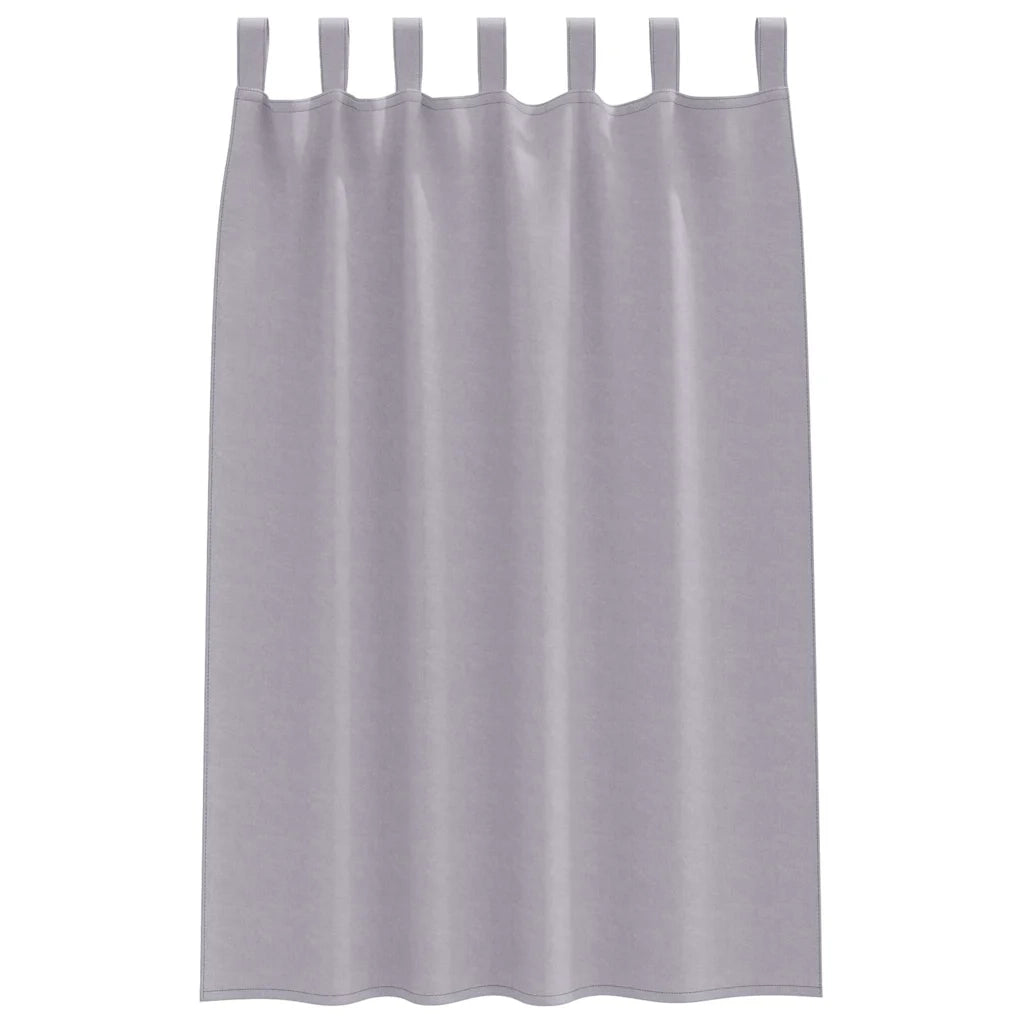Tende Blackout con Anelli 2 pcs Grigio Metallico 175 x 140 cm 4107579