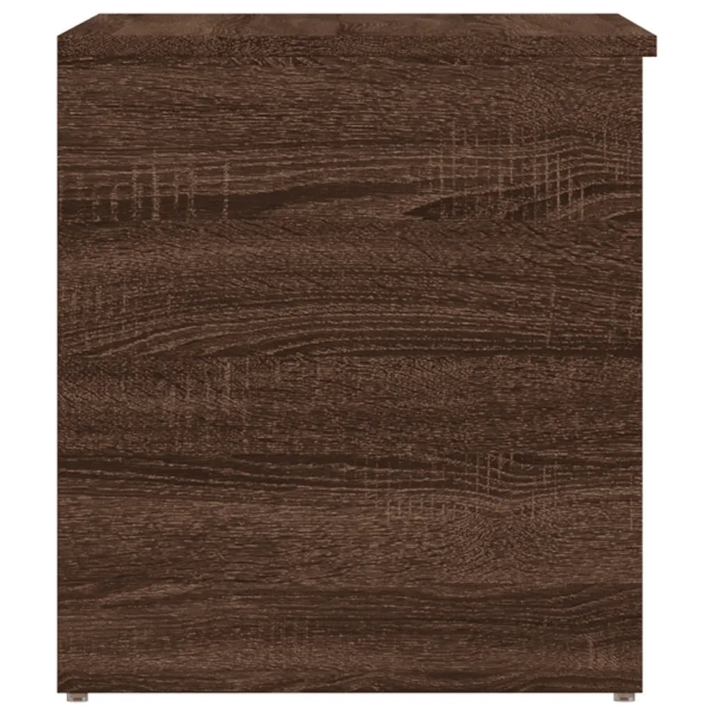 Cassapanca Rovere Marrone 84x42x46 cm in Legno Ingegnerizzato cod mxl 46222