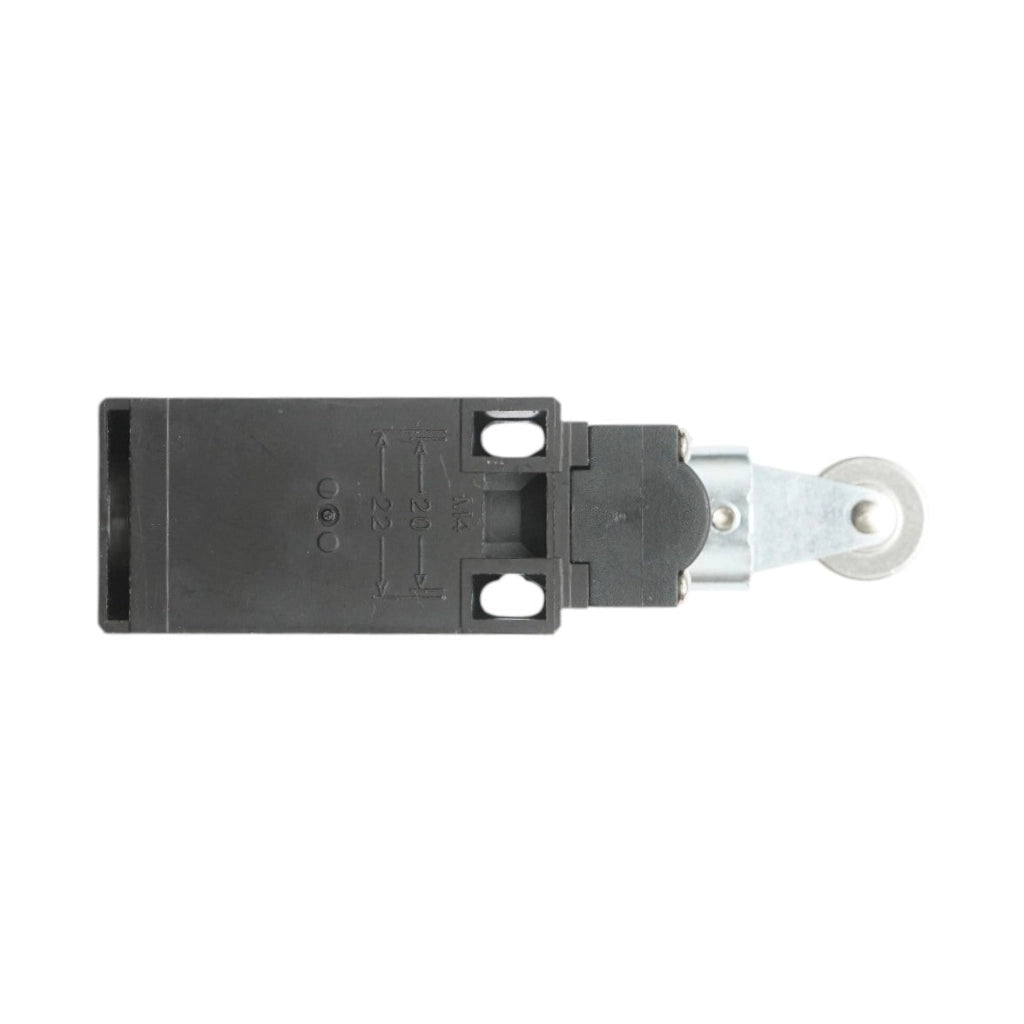 Finecorsa con attuatore a pistone e braccio lungo regolabile 250V/380V, 10A IP65 Breckner Germany