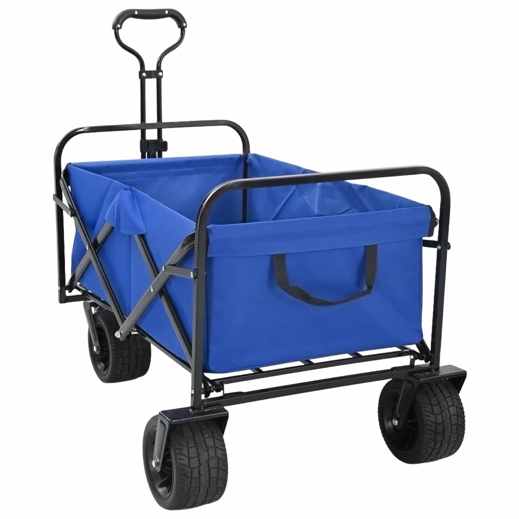 Carrello Pieghevole Blu 89 x 63 x 96 cm CFW4059107