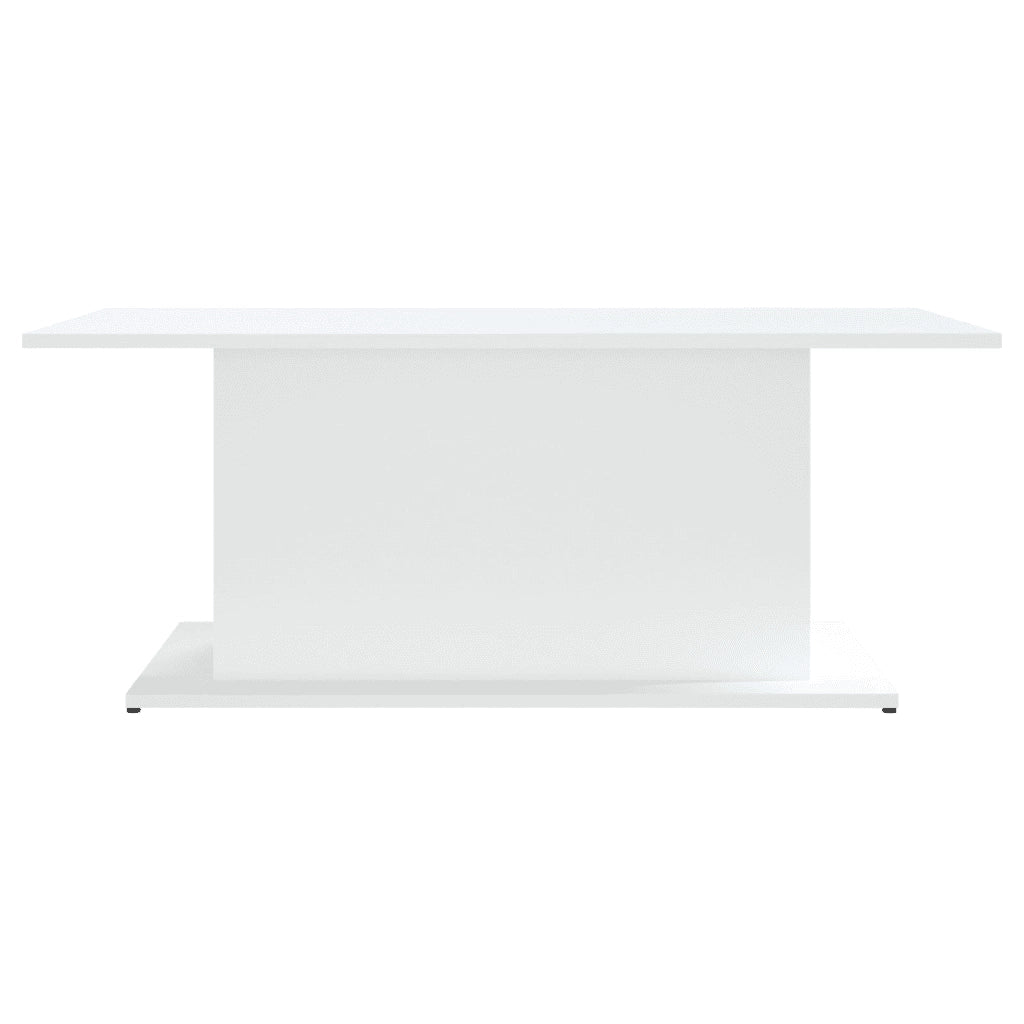 Tavolino da salotto | Tavolino da caff¨¨ | Tavolino da Soggiorno Bianco 102x55,5x40 cm in Truciolato