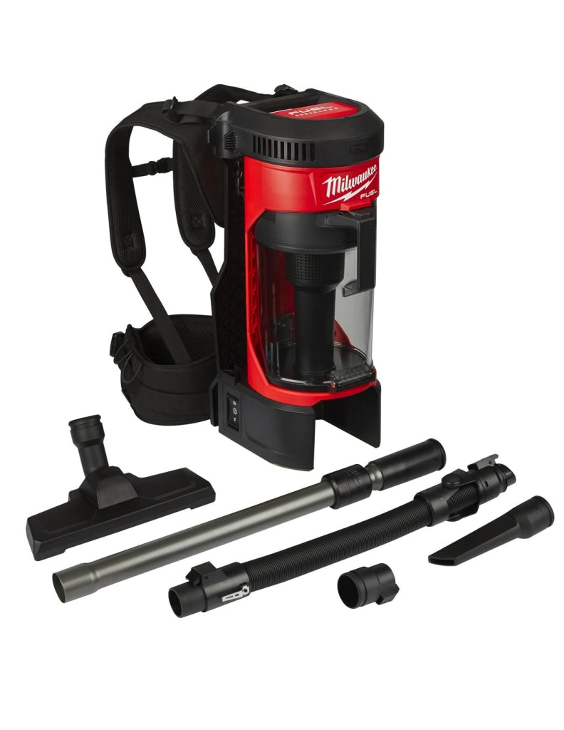 Aspiratore spalleggiato Milwaukee M18FBPV-0 (Solo corpo)