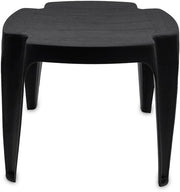 Sedile multifunzionale per giardino o balcone in plastica - Piatto supplementare - Sedia a piedi - Peso massimo 70 kg - Sedile ripiegabile per risparmiare spazio