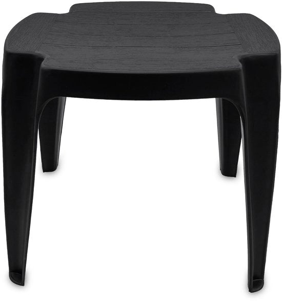 Sedile multifunzionale per giardino o balcone in plastica - Piatto supplementare - Sedia a piedi - Peso massimo 70 kg - Sedile ripiegabile per risparmiare spazio