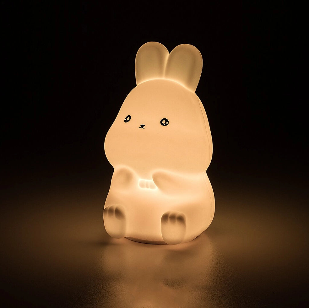 Lampada notturna coniglio LED RGB bianca Rabalux