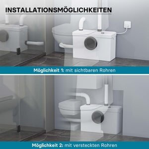 Stazione di sollevamento per acque reflue 3/1 Piccola stazione di sollevamento 600W