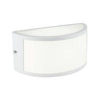 Applique da Esterno a LED 10W a Mezza Luna Sovil Petit Bianco