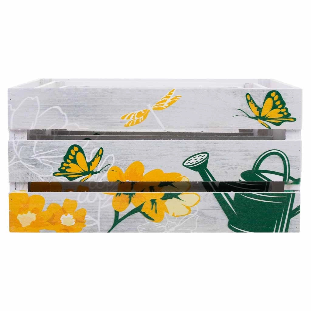 Cassettiera in legno stampata set 3 pz 36x26x18h-31x21x16h-26x16x14h cm