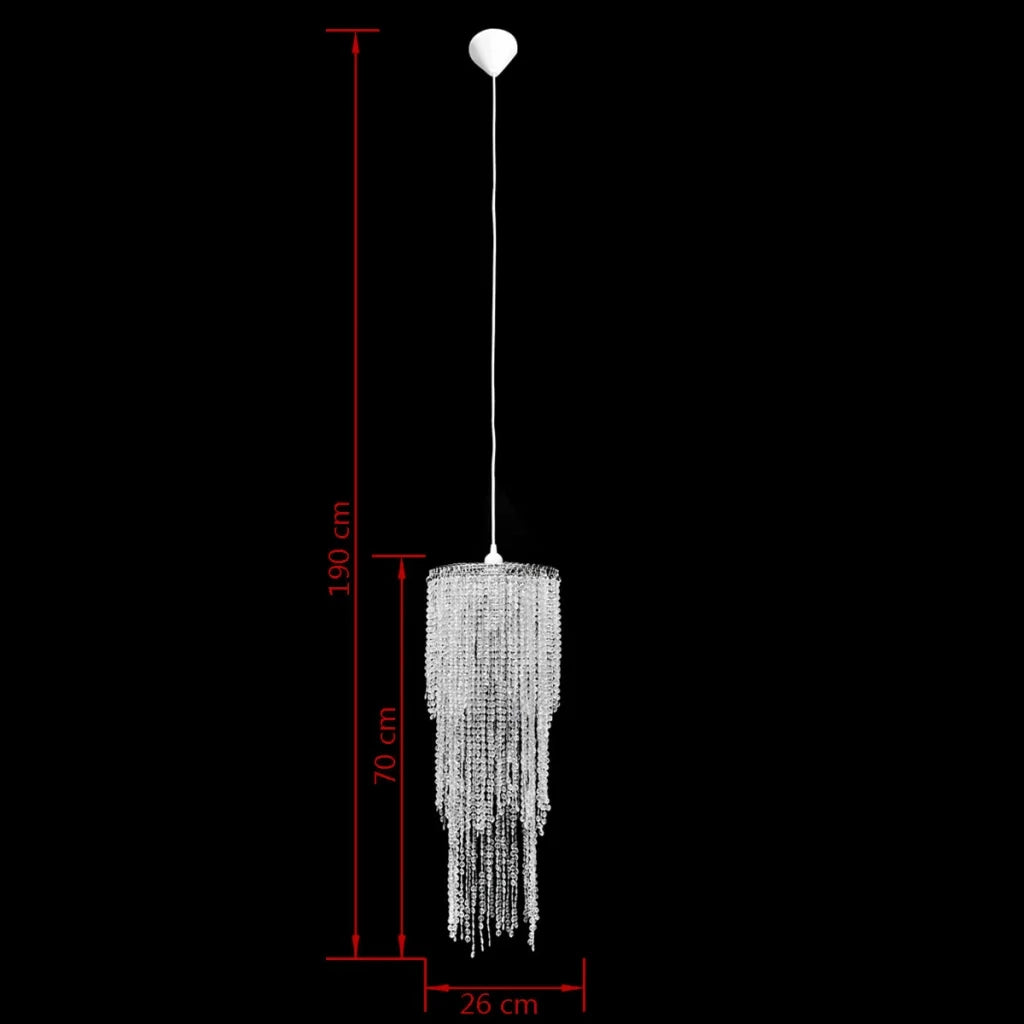 Lampadario Sospeso 26 x 70 cm CFW6043580