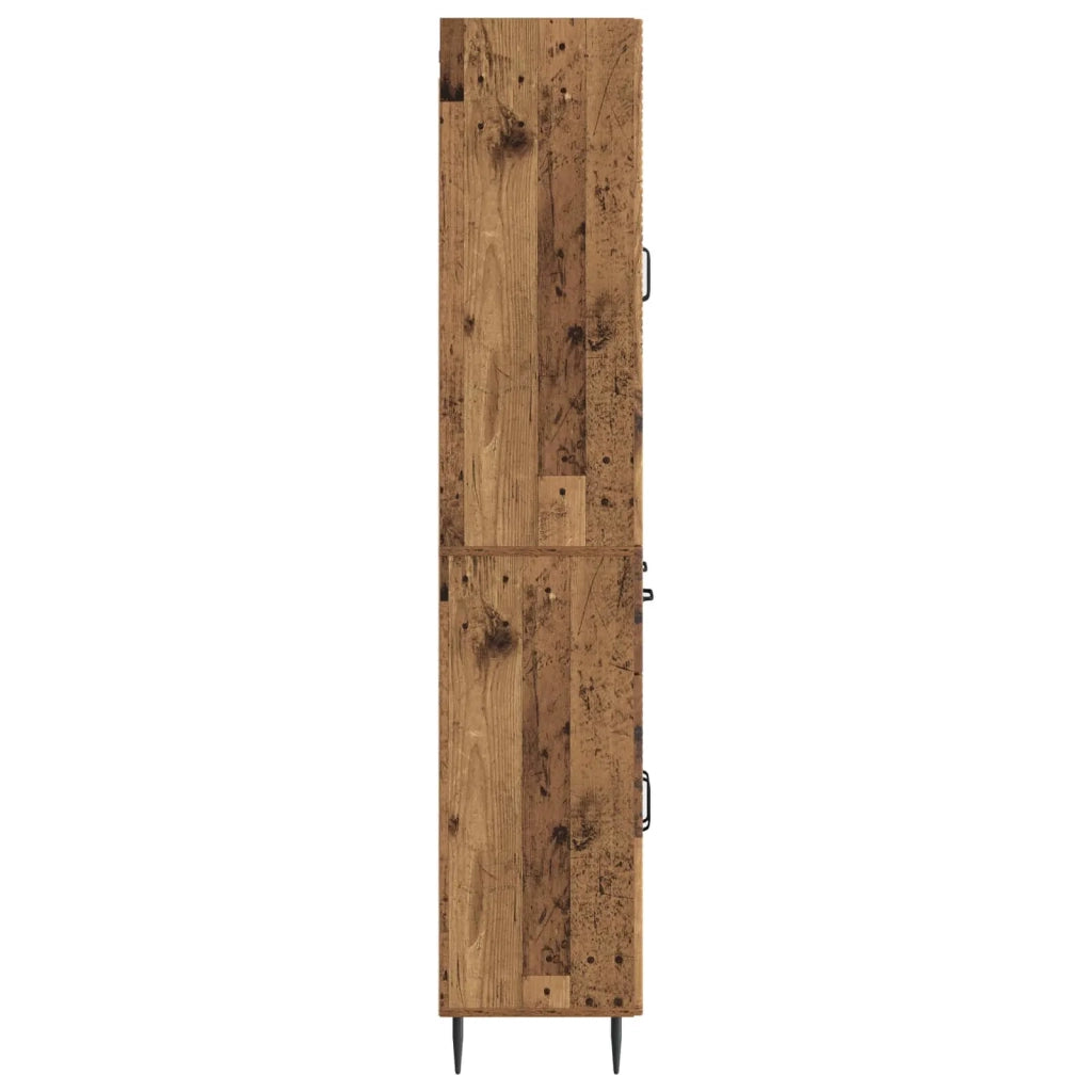 Set di armadi 2 pcs Legno antico 66 x 34,5 x 89,5 cm