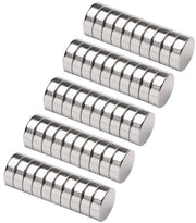 Magnetodi neodimio, 6x3mm magneti per frigorifero, forti magneti rotondi, N52 magneti NdFeB permanenti, magneti rari della Terra per fai da te, ufficio, lavagna bianca, adesivi per lavagna magnetica (50 pezzi)