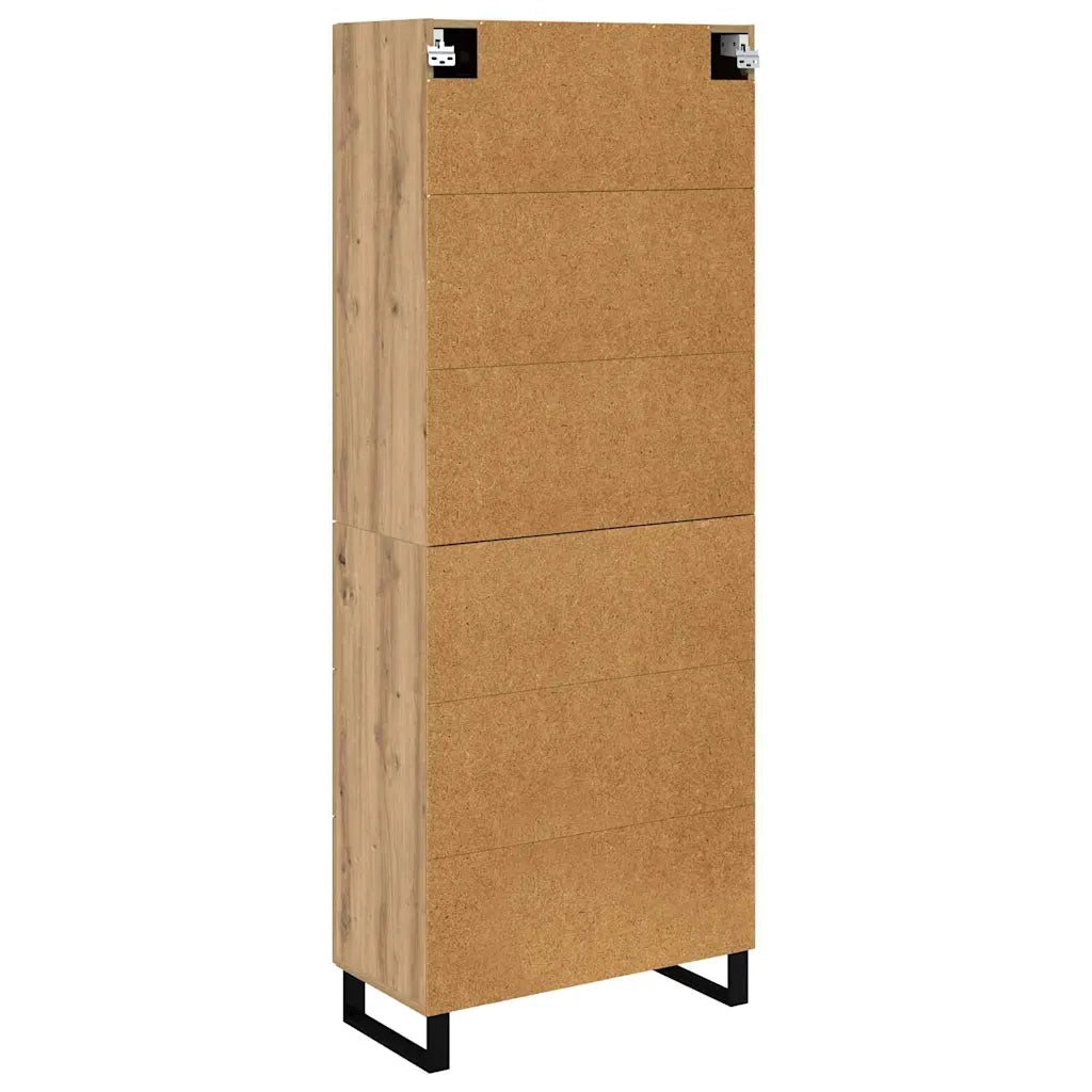 Credenza con cassetto Rovere artigianale 69,5 x 34 x 180 cm 3415950