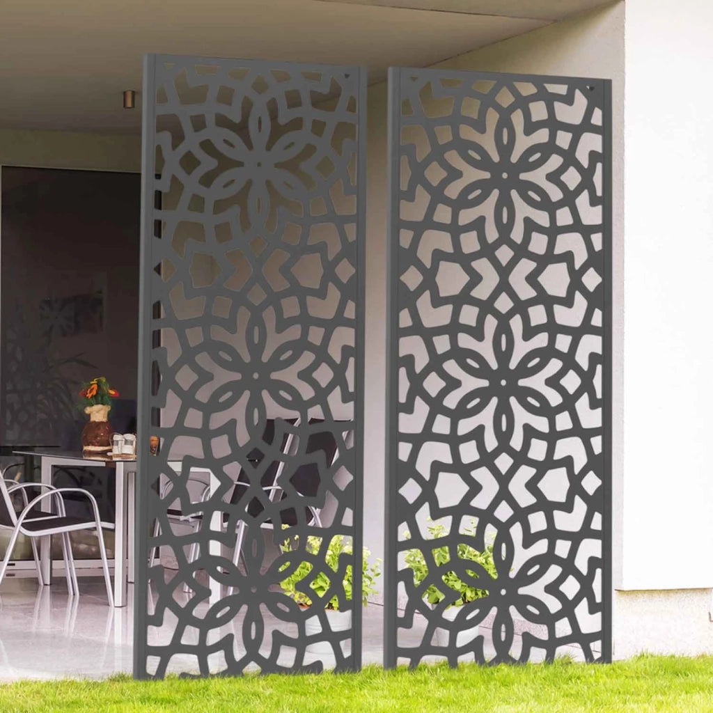 IDMarket - Pannello decorativo universale 150 x 50 CM grigio GRANADA