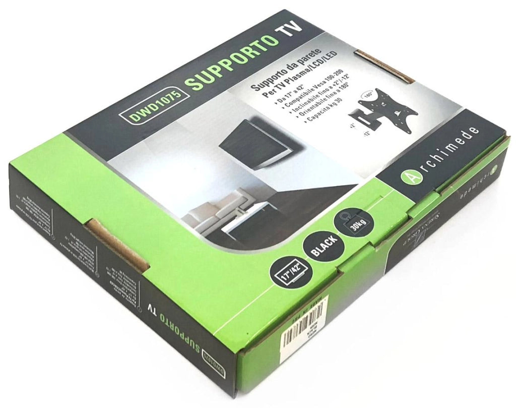 Supporto Inclinabile da Parete per TV 17-42 Pollici Max 30Kg Tosini DWD1075
