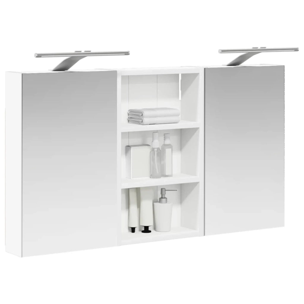 Set di Armadi da Bagno con lo scaffale 3 pcs 90 x 10,5 x 50 cm 3403672