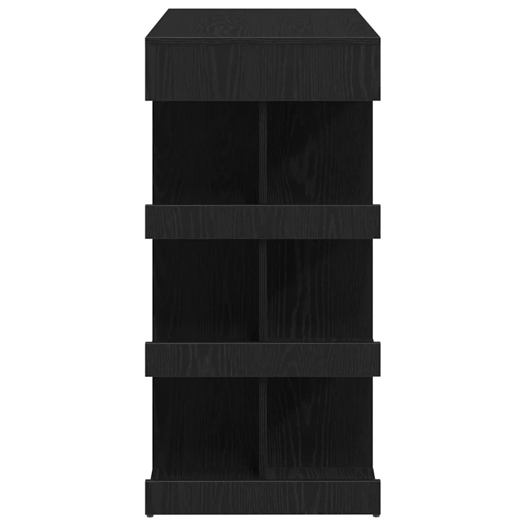Tavolo da bar Rovere Nero 100 x 48 x 101,5 cm Legno multistrato 862705