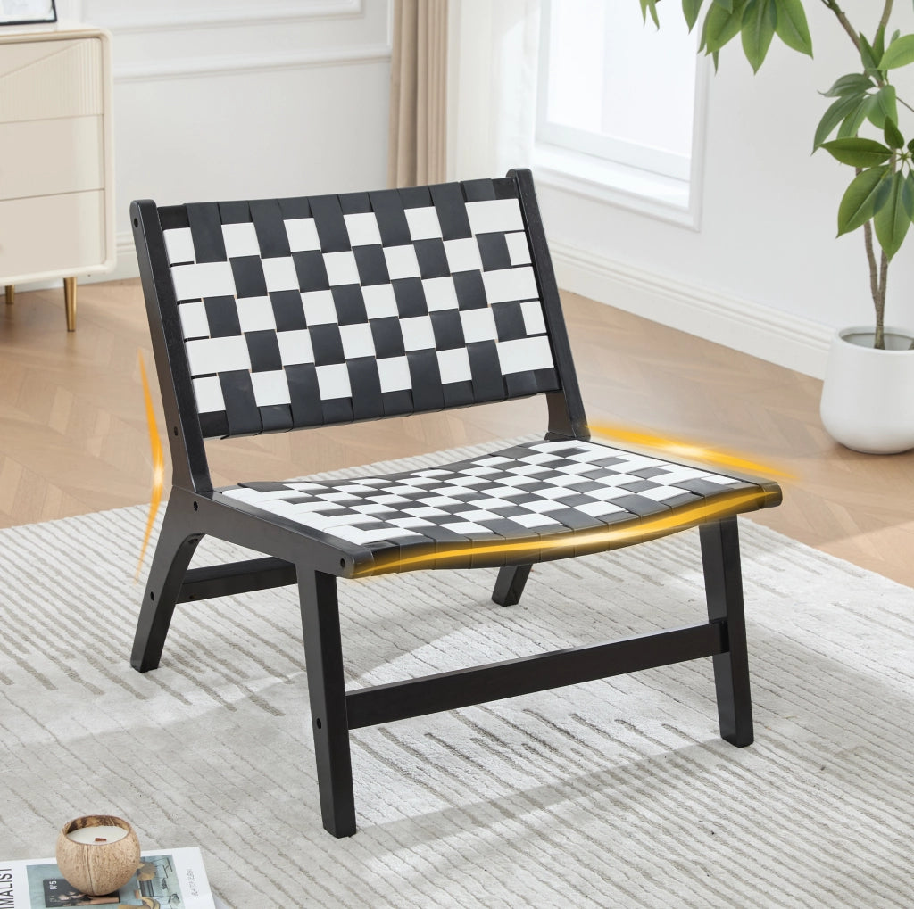 Poltrona 71x66x72 cm senza braccioli in PU nero