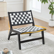 Poltrona 71x66x72 cm senza braccioli in PU nero