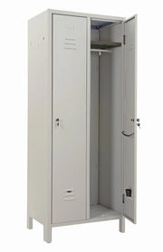 1pz armadio spogliatoio a 2 posti in kit con serratura dimensioni cm 68x34x179h cod:ferx.11612