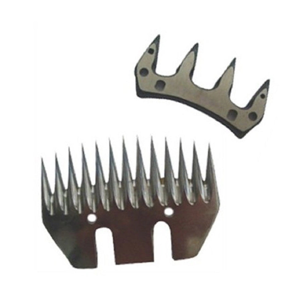 Trade Shop - Lama Di Ricambio Per Tosa Pecore Pettine Tosa Capre Pecore Ovini Set Da 2 Pezzi -