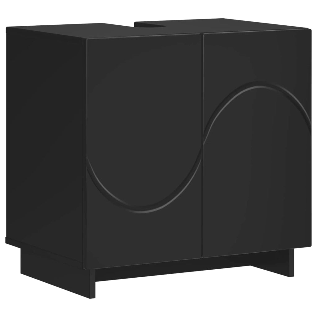 Mobile da bagno Nero 60 x 41 x 58 cm Legno ingegnerizzato 8011613