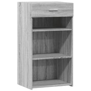 Credenza | Madia | Buffet da pranzo | Armadio da pranzo Grigio Sonoma 50x42,5x93 cm in Legno Multistrato