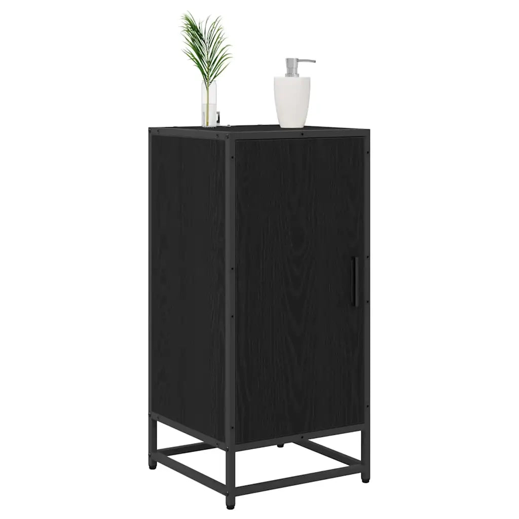 Credenza Rovere Nero 35,5 x 35 x 76 cm 883580