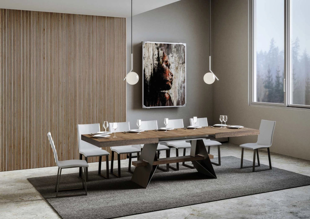 Tavolo Allungabile 180-440x90x77 cm Baita Noce