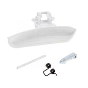 KIT MANIGLIA LEVA PORTA OBLO\' LAVATRICE REX ELECTROLUX AEG ORIGINALE 4055392858 - Electrolux Rex Aeg Zoppas