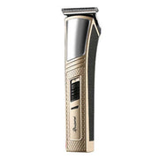 Trade Shop - Tagliacapelli Professionale Gm-6128 Trimmer Regolabarba Elettrico Ricaricabile -