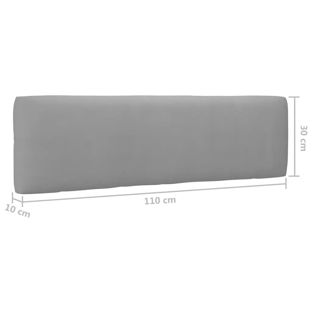 Divano Centrale da Giardino Pallet-Sofa Modulare-Divanetto da esterno Legno Pino Impregnato Ambra 112104