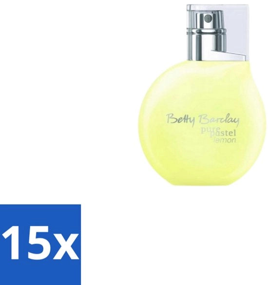 Eau de Toilette Pastello Limone Puro - 20 ml - Confezione in Bulk - 15 pezzi